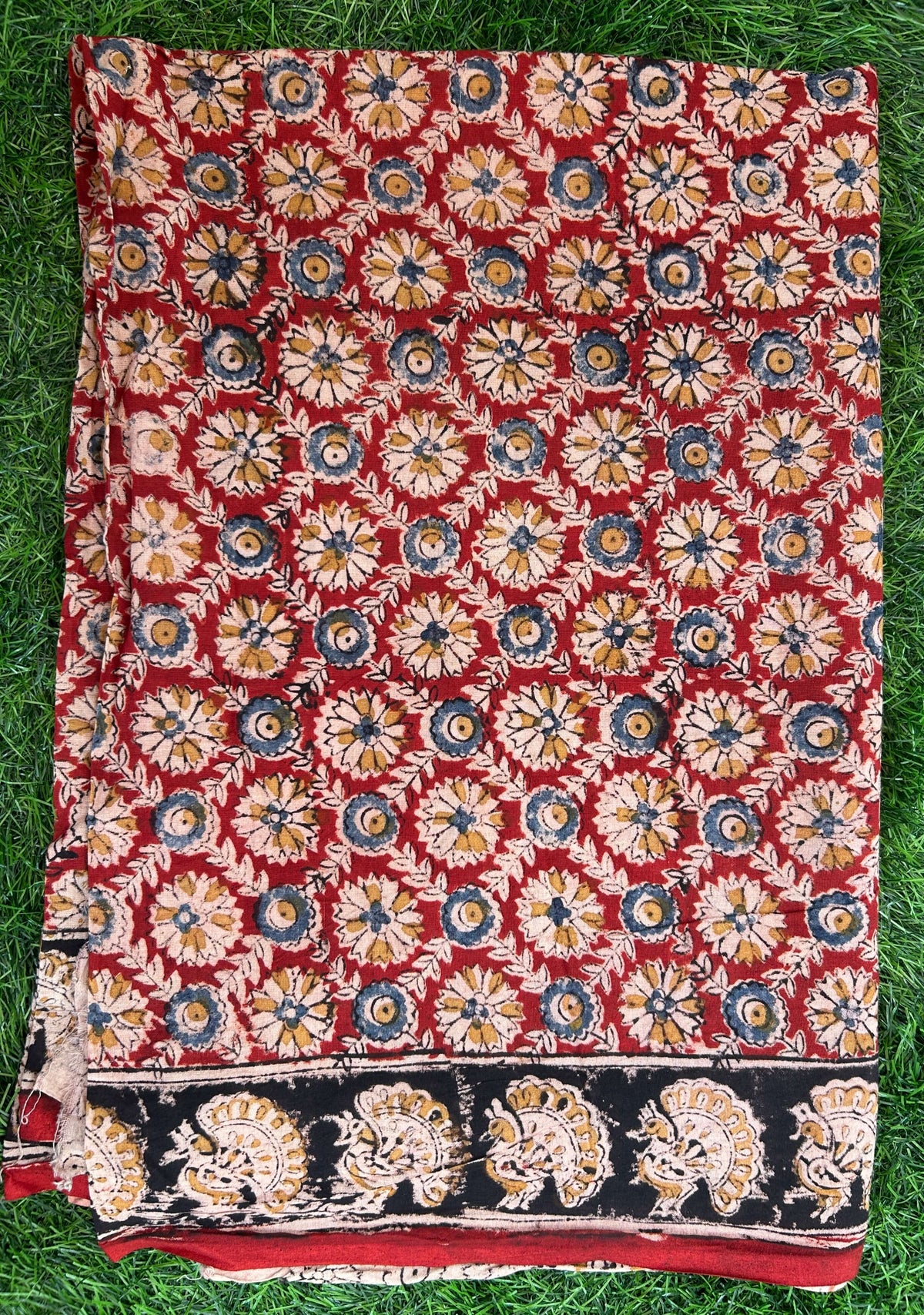 Kalamkari Dupatta- KHBD-CT-M069