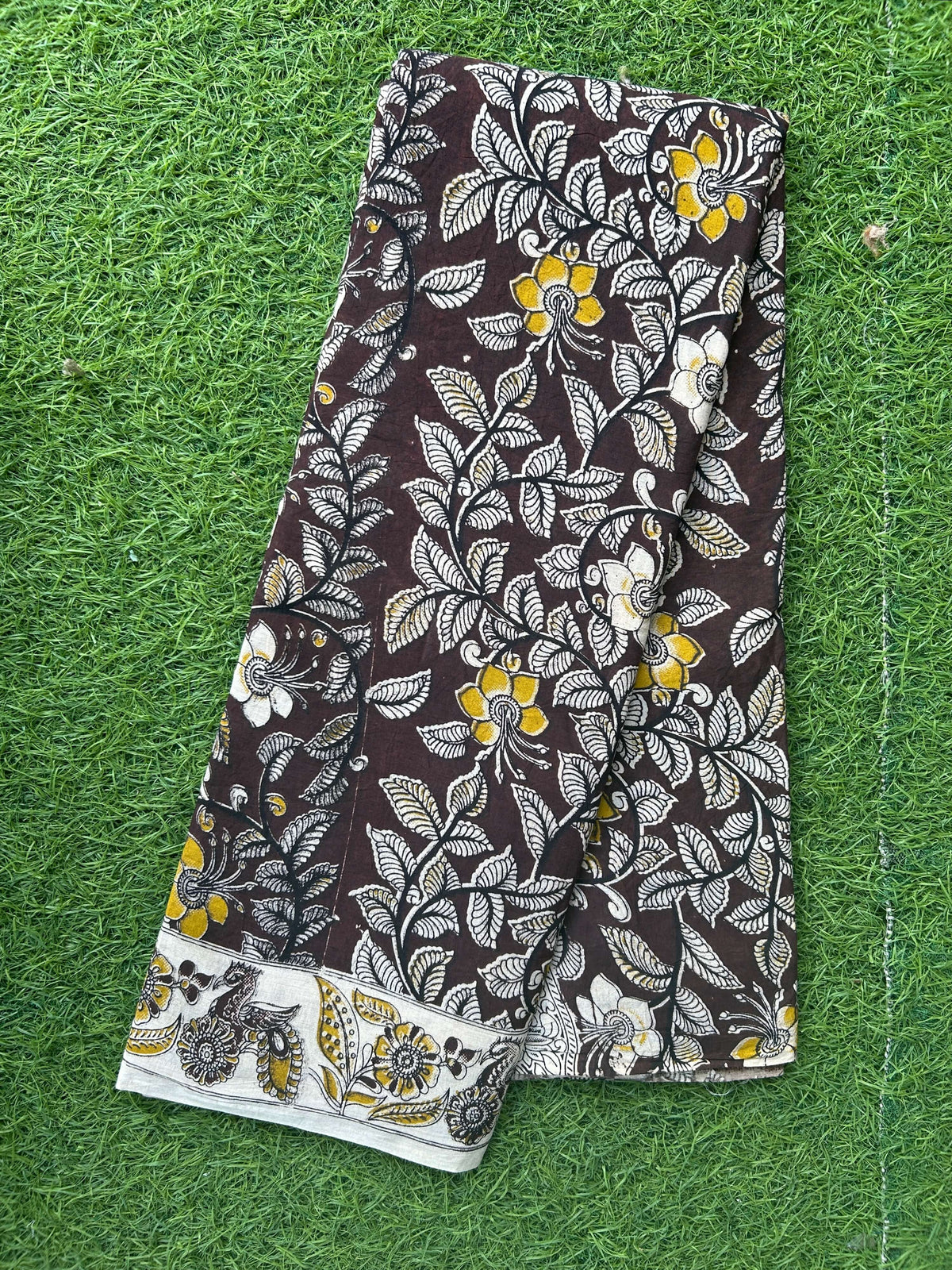Kalamkari Cotton Saree – KCS-M781