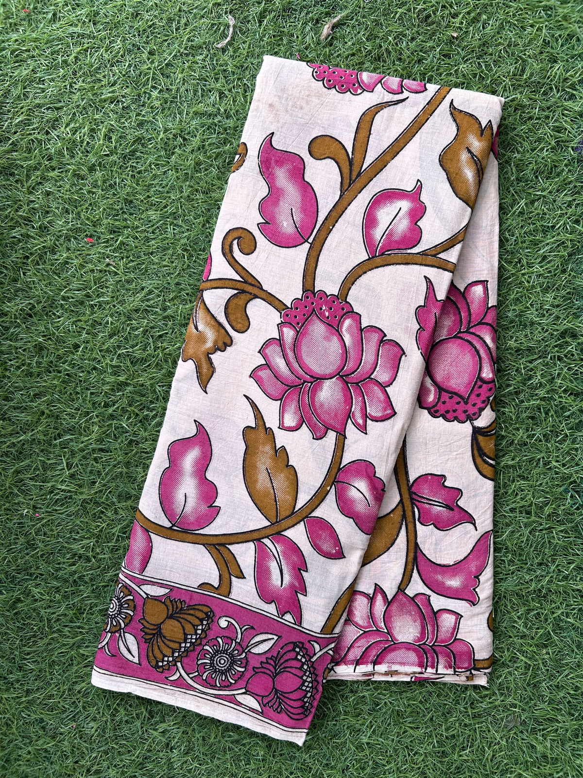 Kalamkari Cotton Saree – KCS-M794