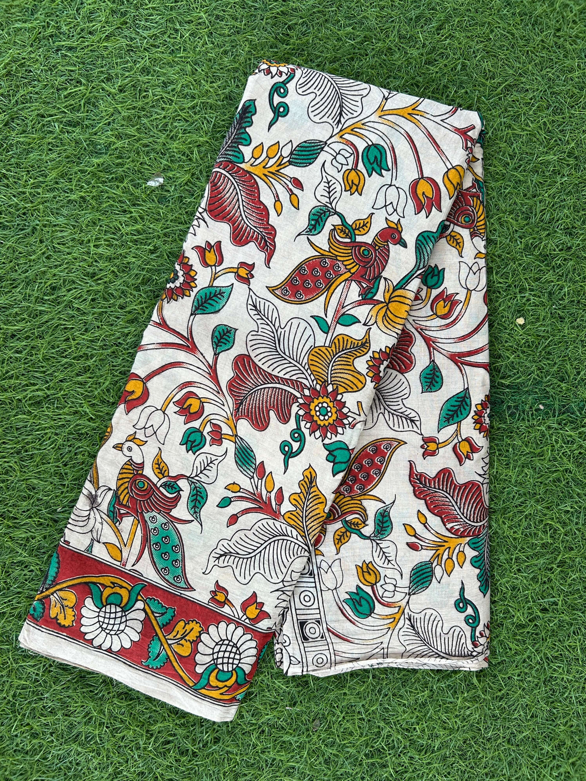 Kalamkari Cotton Saree – KCS-M810
