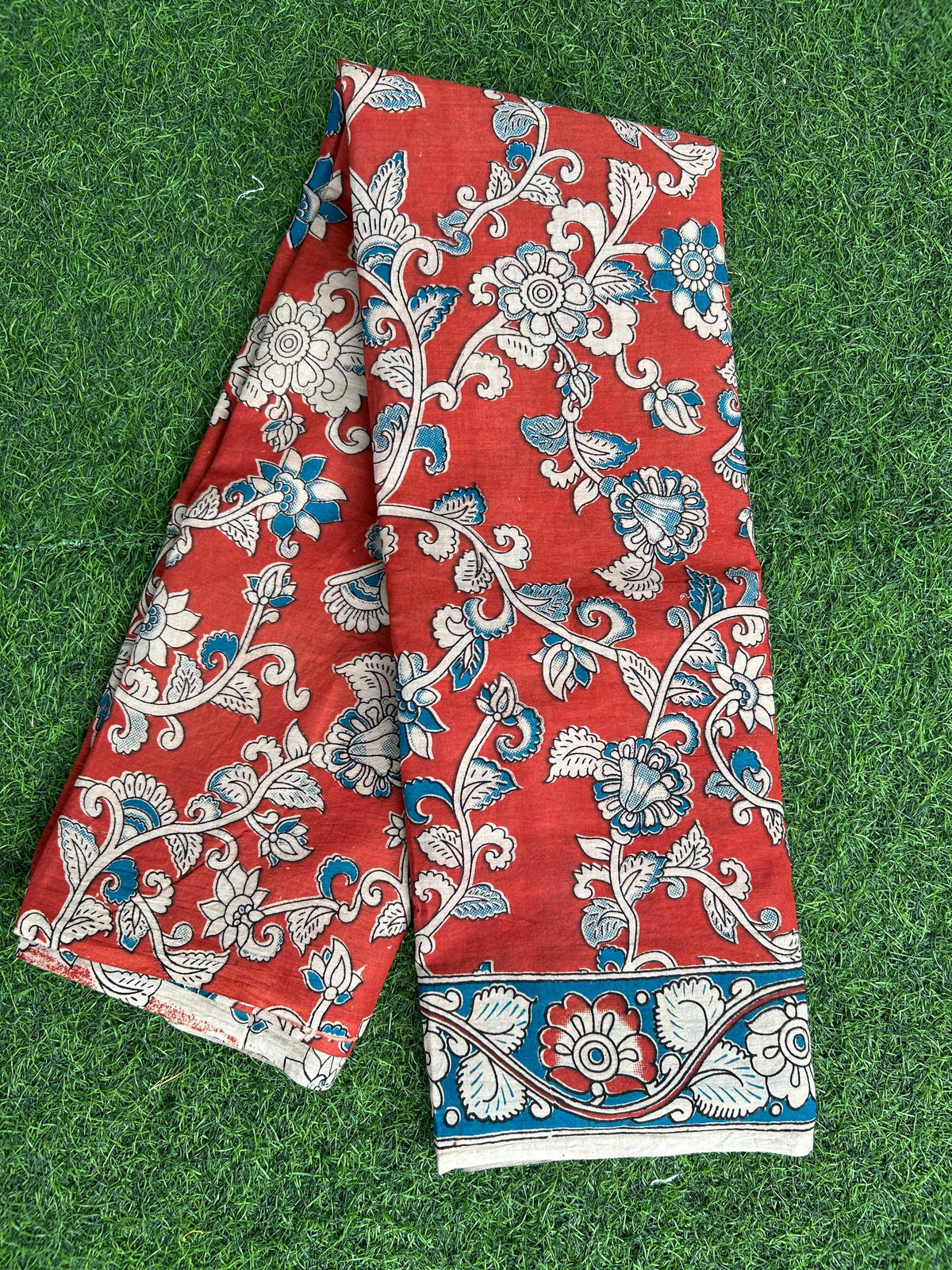 Kalamkari Cotton Saree – KCS-M813