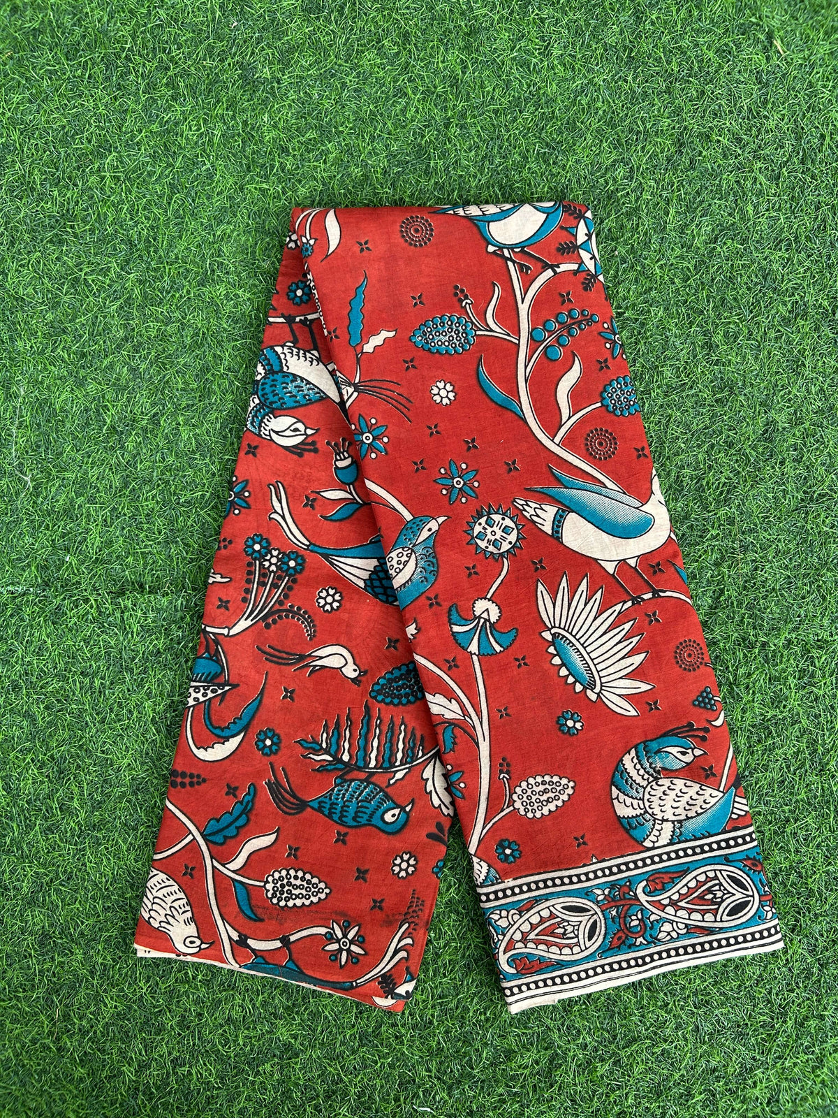 Kalamkari Cotton Saree – KCS-M815