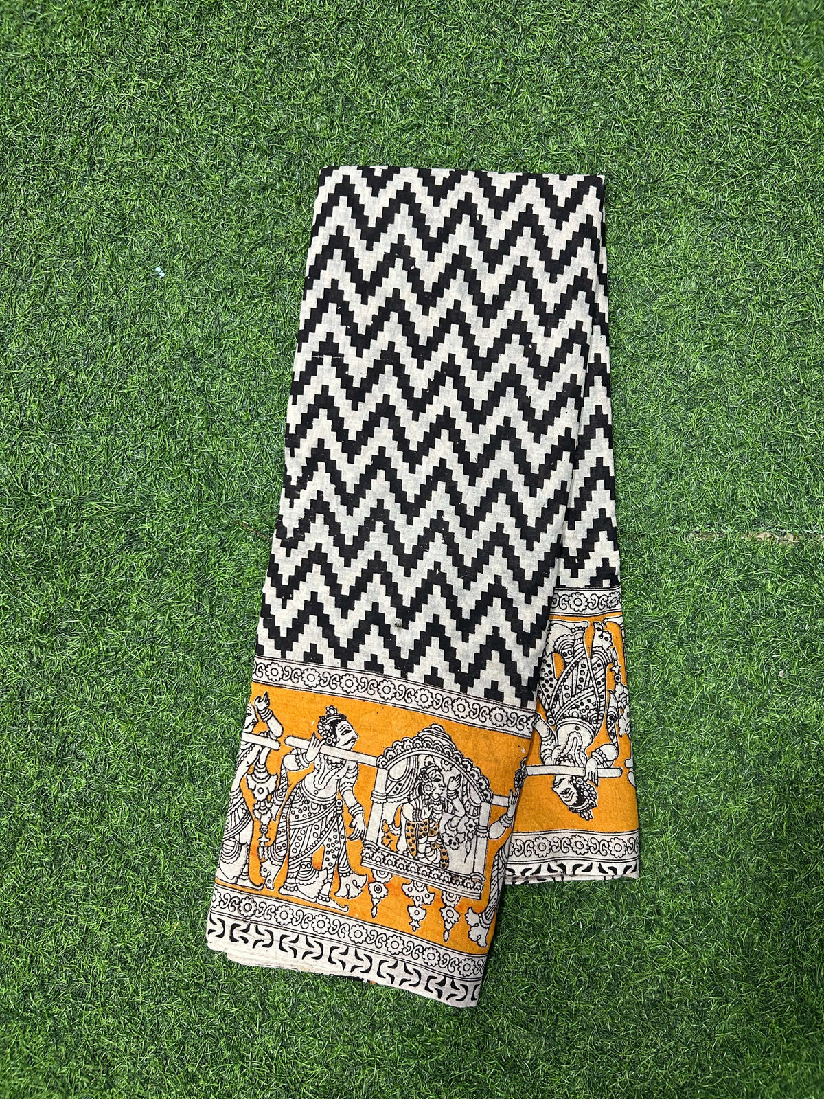 Kalamkari Cotton Saree – KCS-M826