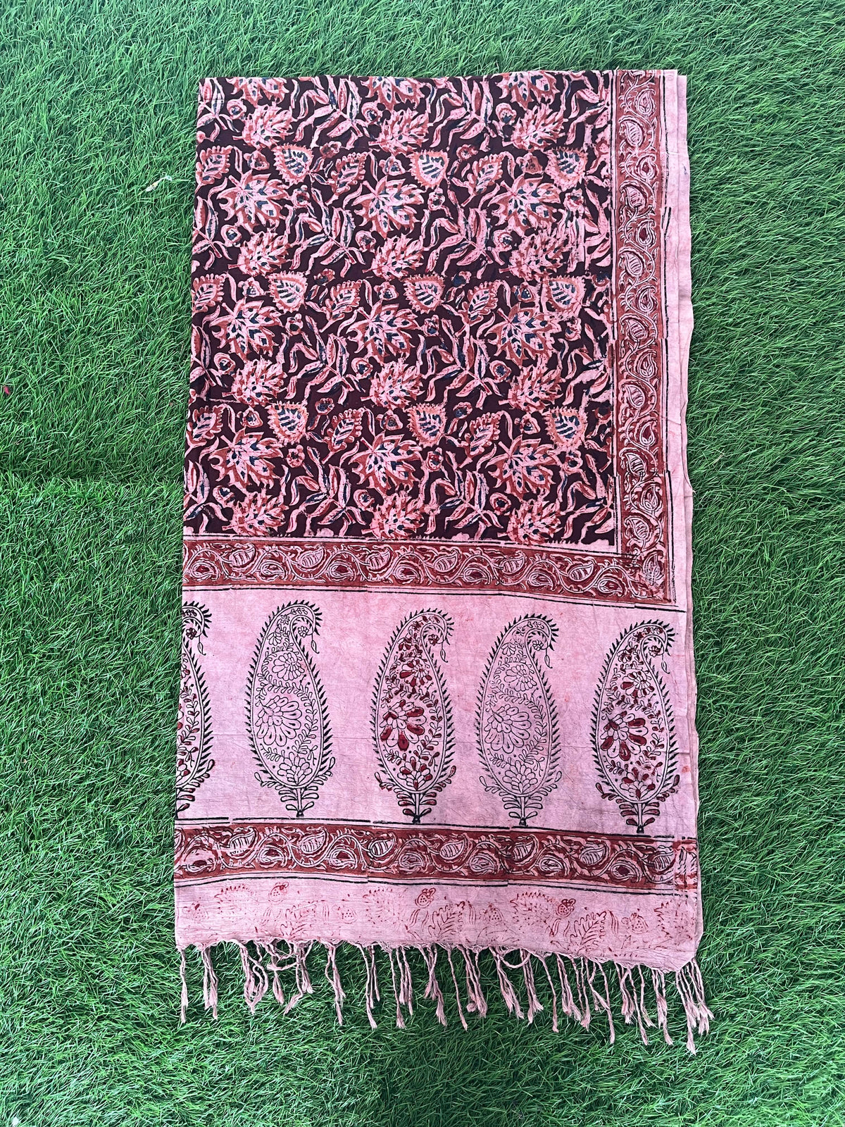 Kalamkari Dupatta- KHBD-KD-M002