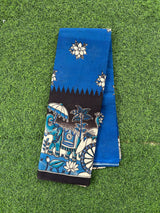 Kalamkari Cotton Saree – KCS-M862
