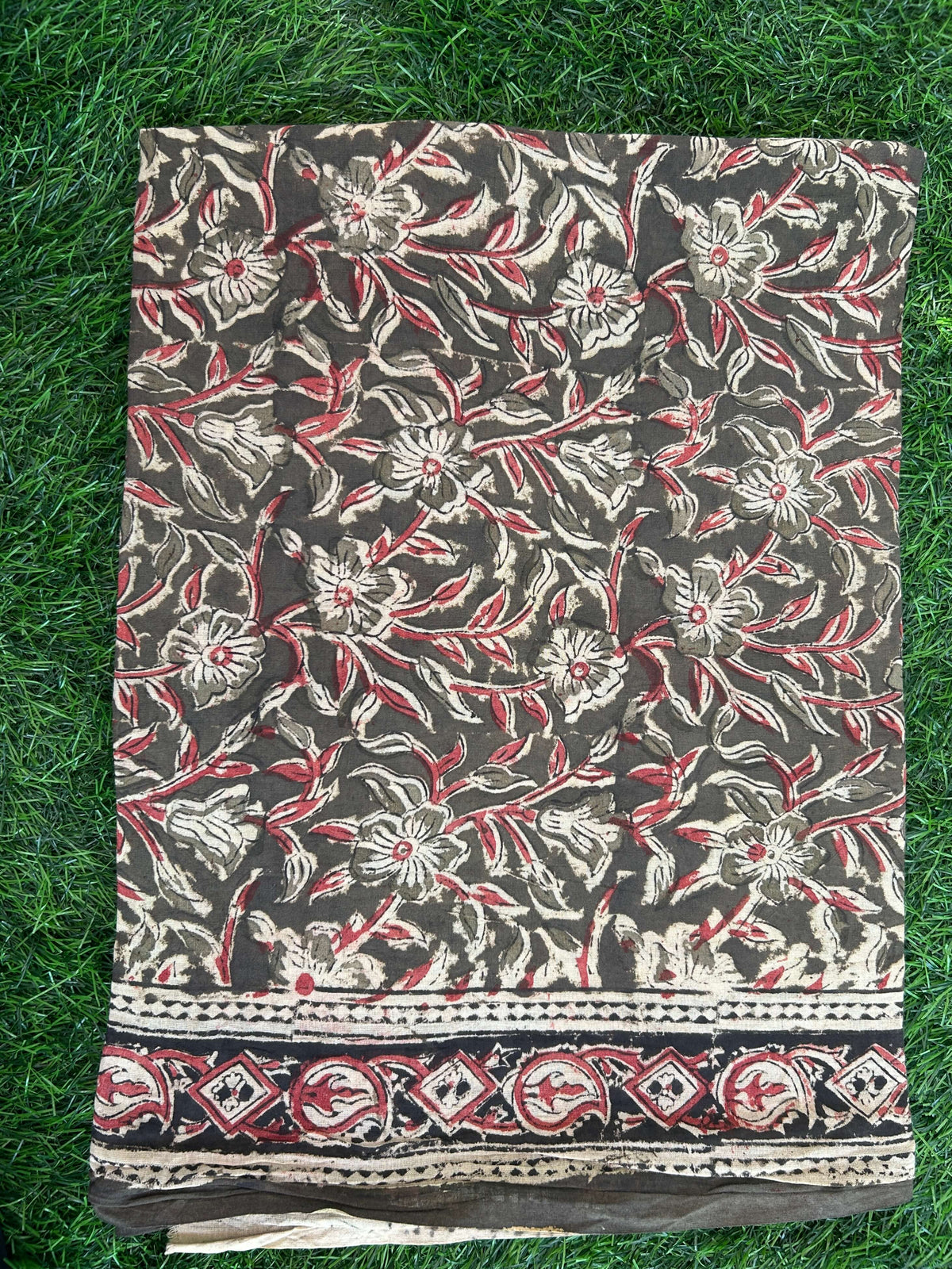 Kalamkari Dupatta- KHBD-CT-M058