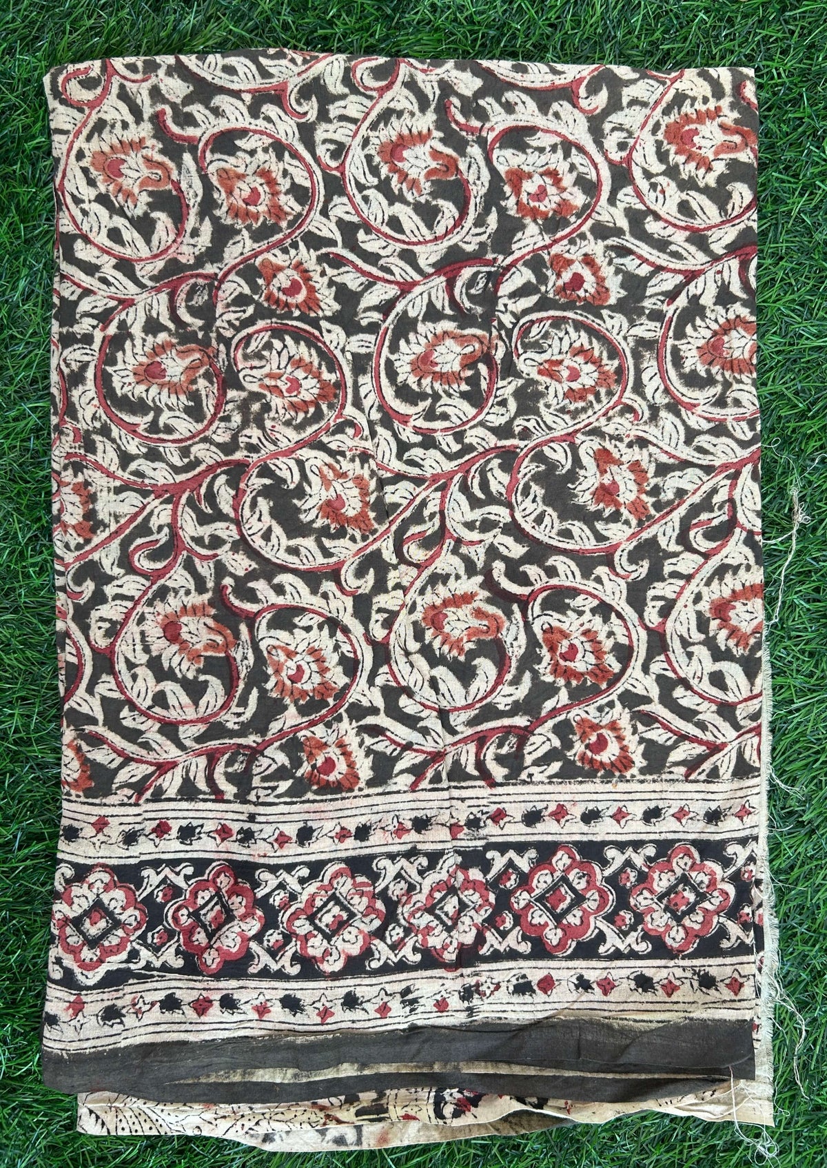 Kalamkari Dupatta- KHBD-CT-M061