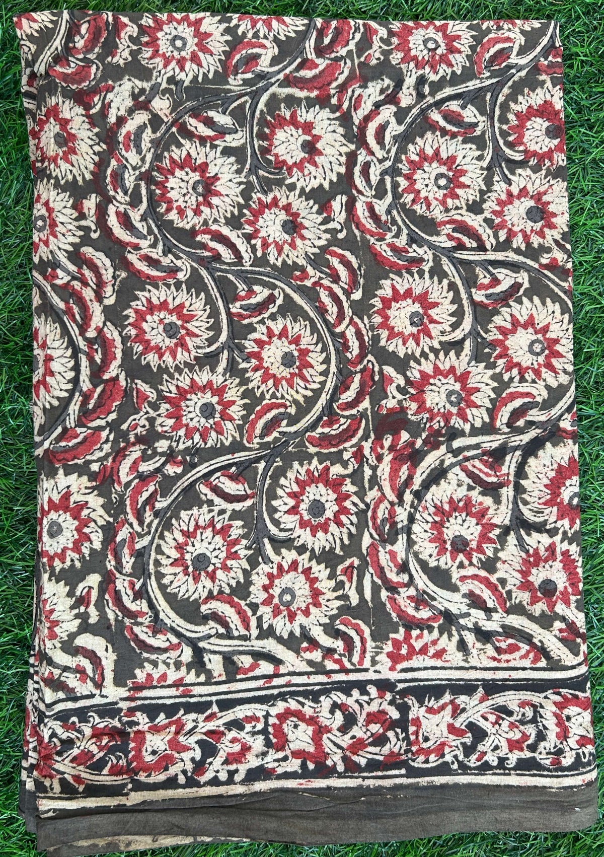 Kalamkari Dupatta- KHBD-CT-M062