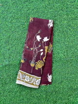 Kalamkari Cotton Saree – KCS-M840