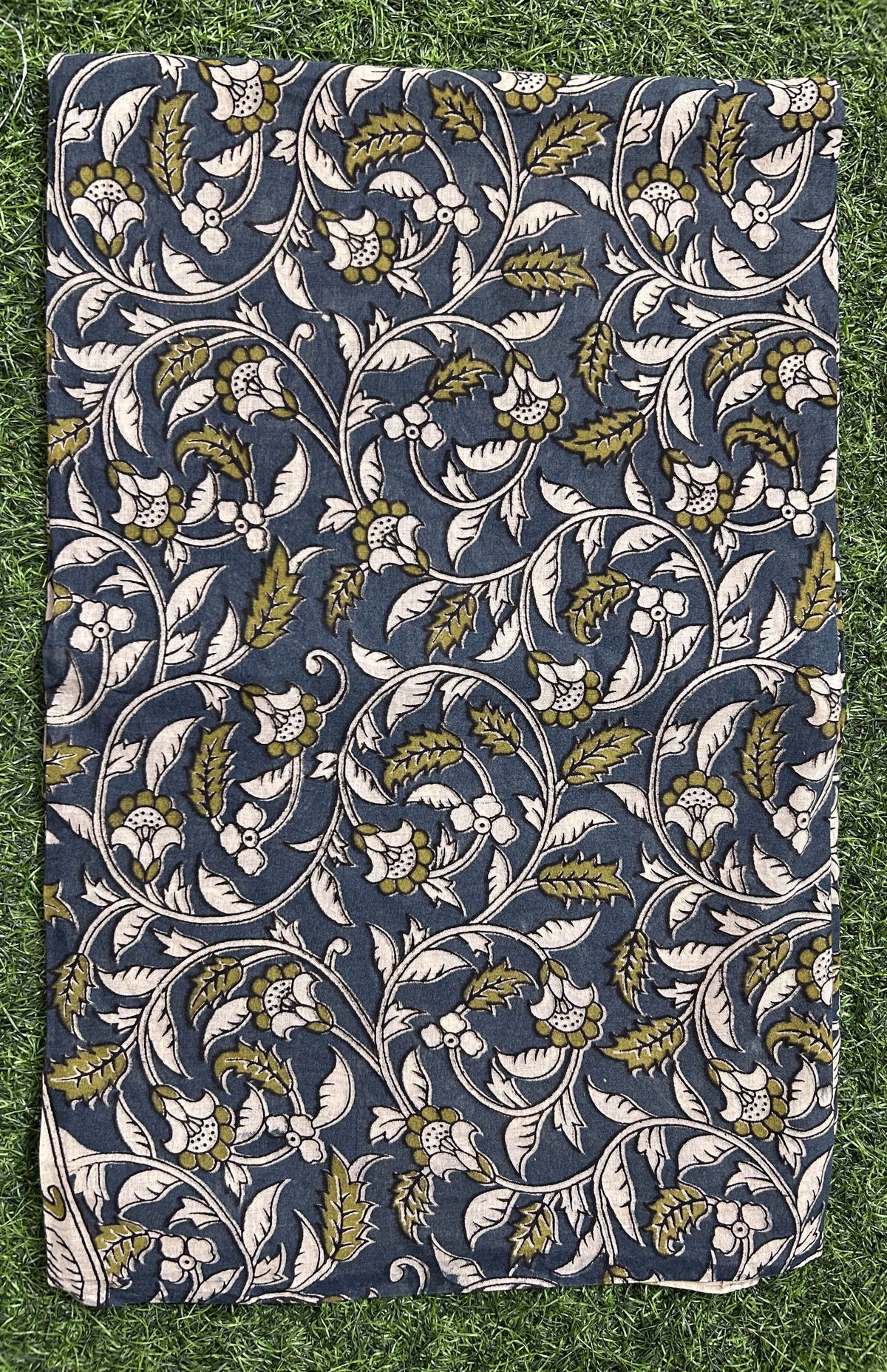 Kalamkari Cotton Screen Print Dupatta- KSPCD-M132