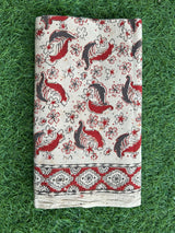 Kalamkari Handblock Print Lungis-KHPL -M001