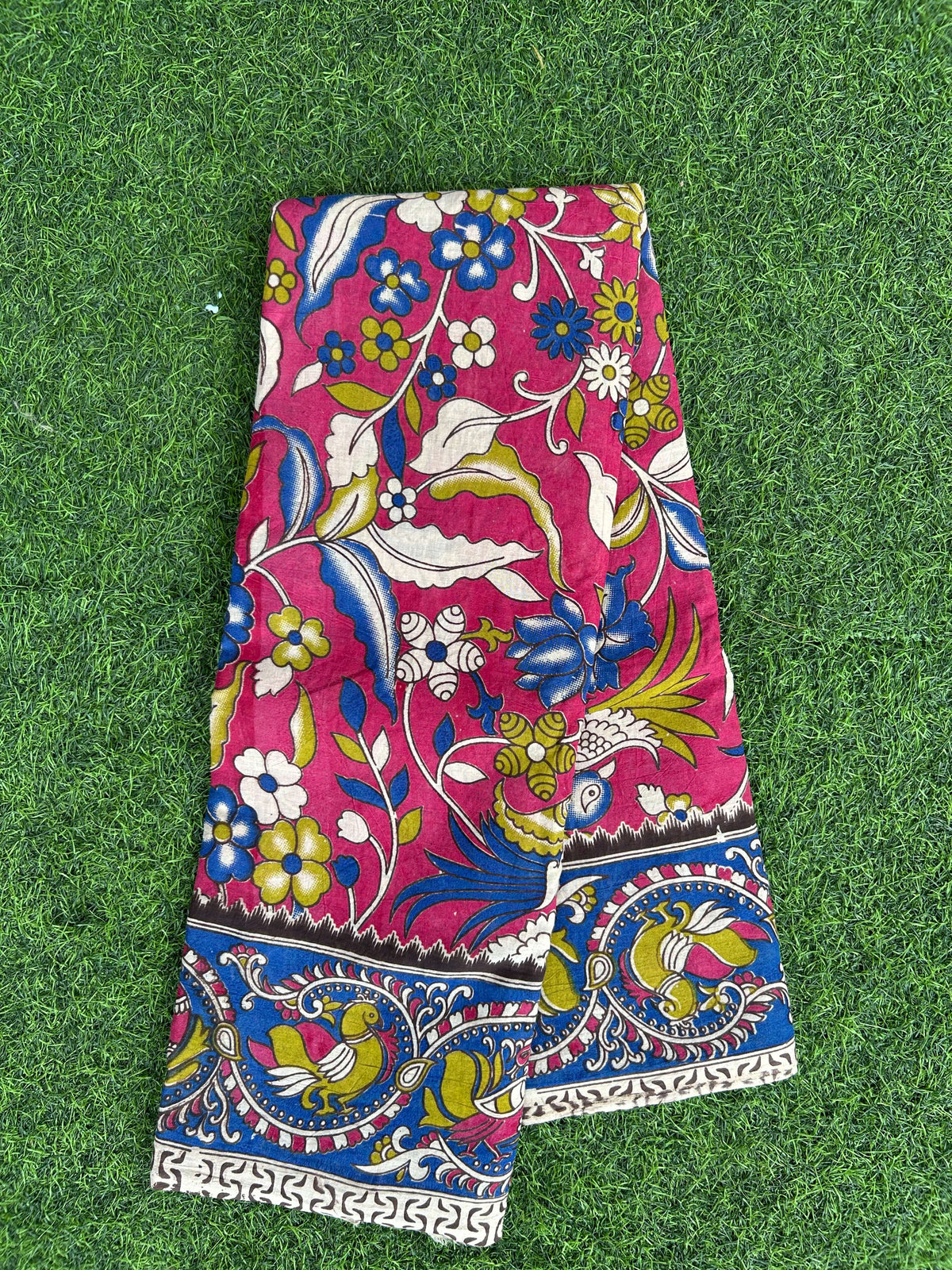 Kalamkari Cotton Saree – KCS-M817