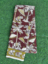 Kalamkari Cotton Saree – KCS-M818
