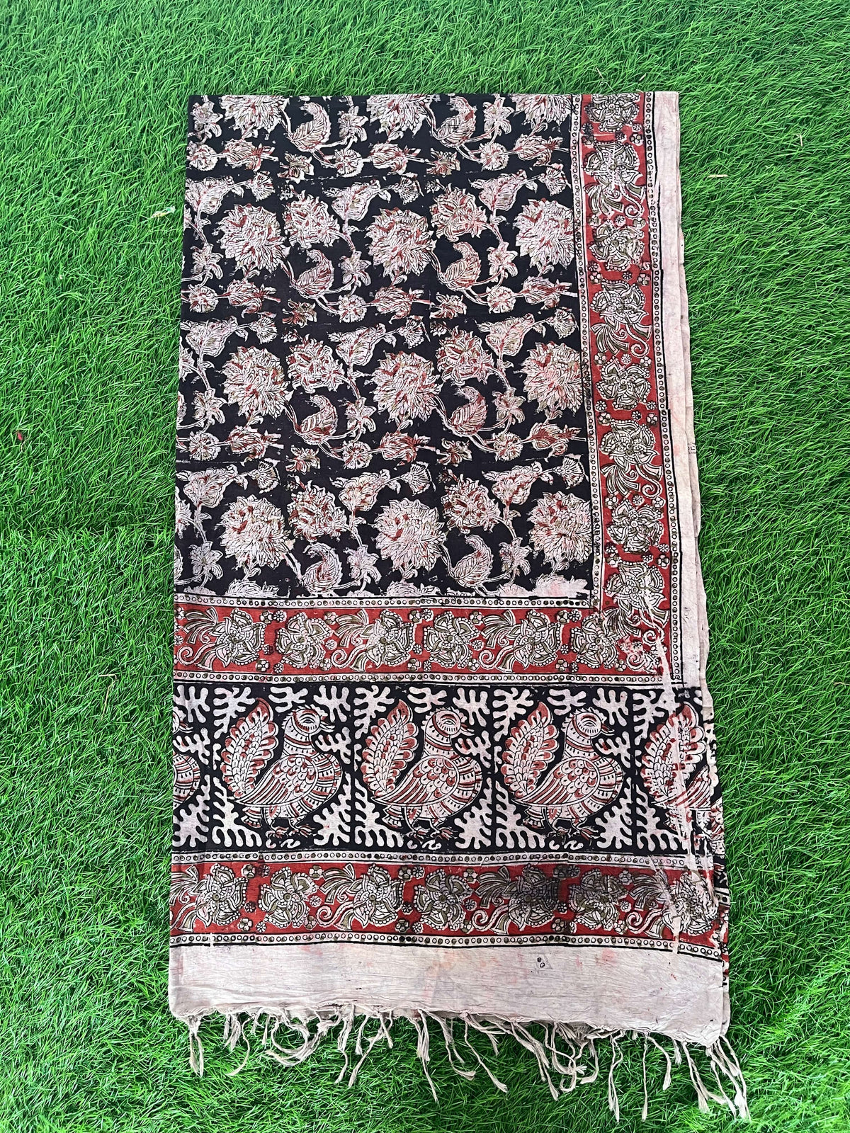 Kalamkari Dupatta- KHBD-KD-M033